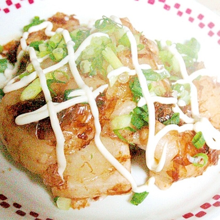お正月の餅の有効利用?!カツオマヨ餅